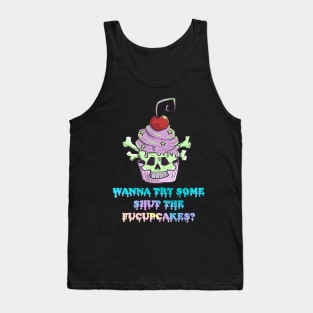 Pastel Goth Cupcake Meme Kawaii Gothic Sarcastic Eboy Egirl Tank Top